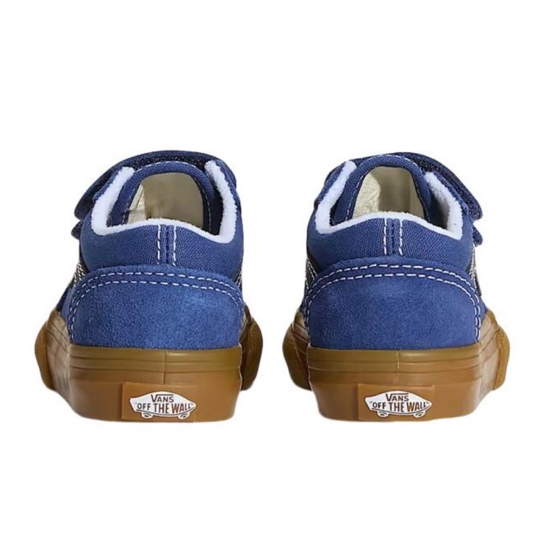 VANS OLD SKOOL V GUM TRUE NAVY