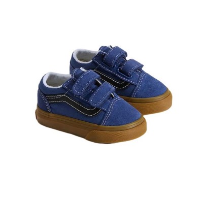 VANS OLD SKOOL V GUM TRUE NAVY