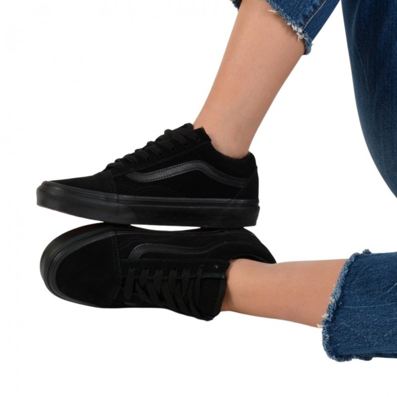 VANS OLD SKOOL (SUEDE) BLACK/BLACK/BLACK