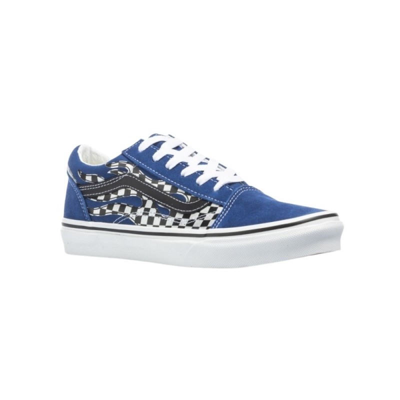 VANS OLD SKOOL (REFLECT CHECK FLAEM TRUE BLUE)
