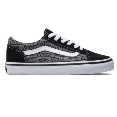 VANS OLD SKOOL LOGO BLACK/GREY