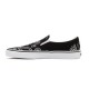 VANS CLASSIC SLIP-ON (PEACE PAISLEY) BLACK/TRUE WHITE