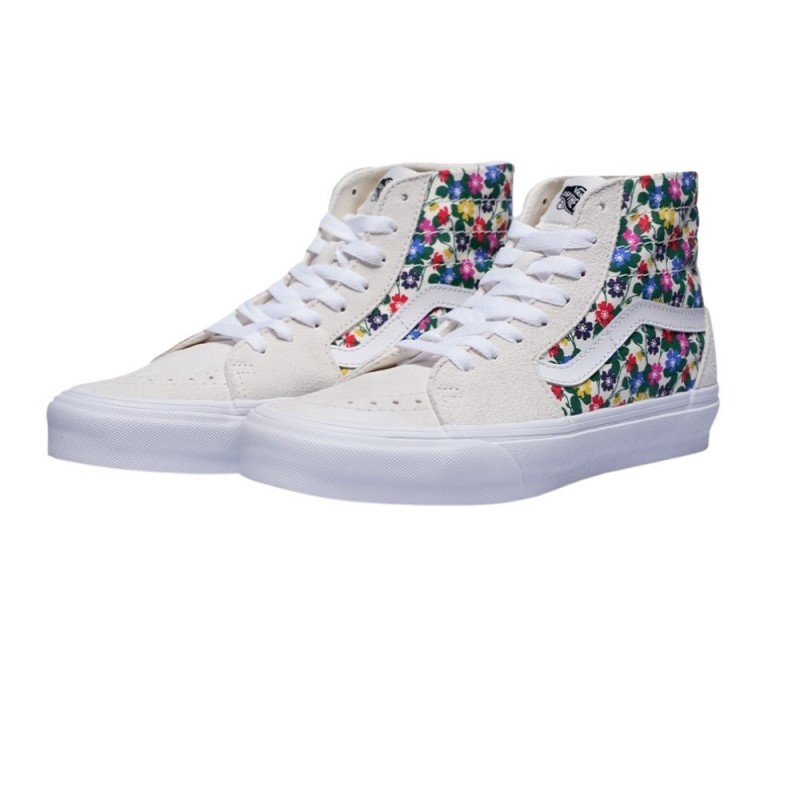 VANS SK8-HI TAPERED (FLORAL WHITE)
