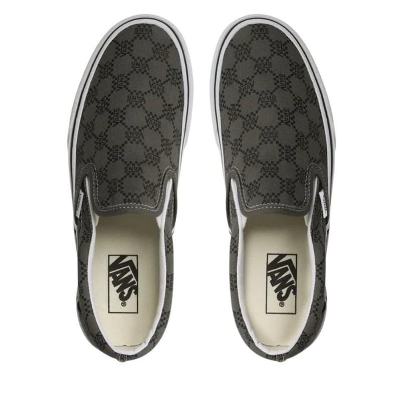 VANS CLASSIC SLIP-ON (MONOGRAM PEWTER)