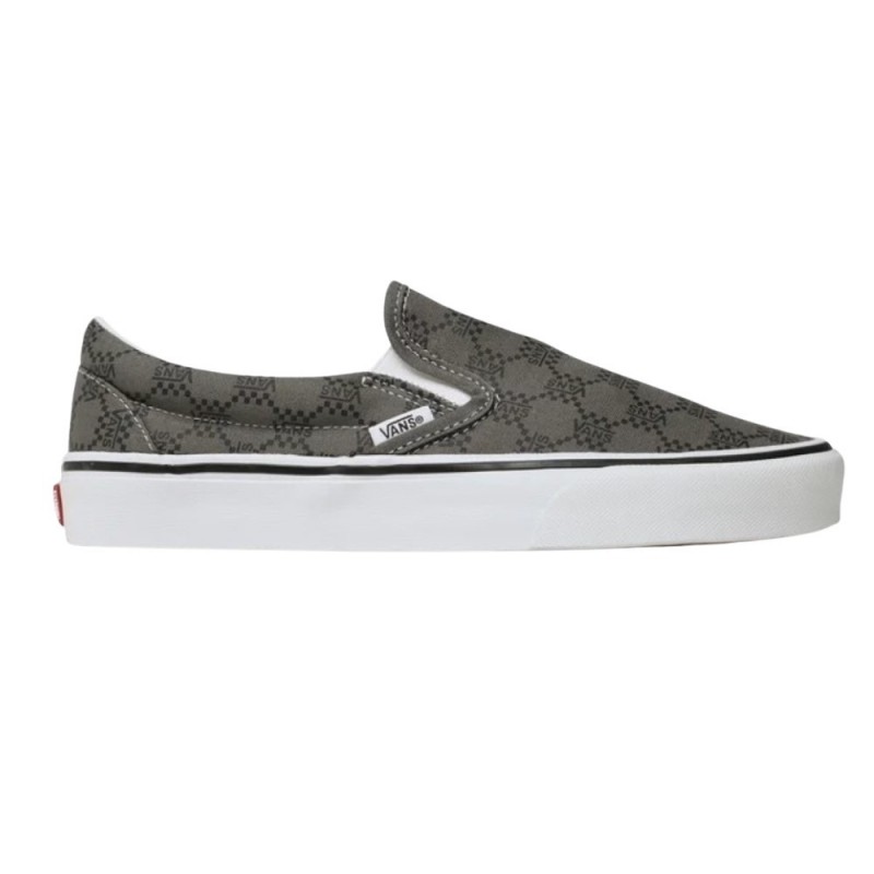 VANS CLASSIC SLIP-ON (MONOGRAM PEWTER)