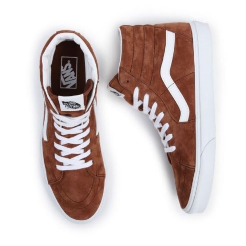 VANS SK8-HI (PIG SUEDE TORTOISE SHELL)