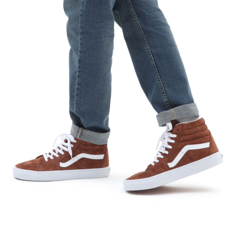 VANS SK8-HI (PIG SUEDE TORTOISE SHELL)