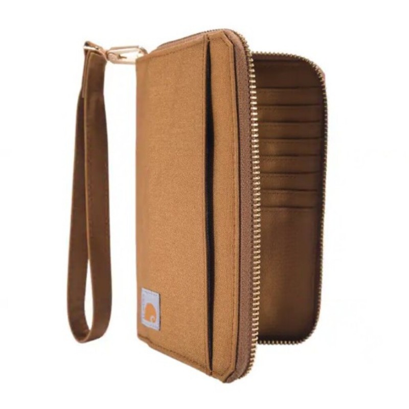 CARHARTT NYLON DUCK LAY-FLAT CLUTCH WALLET