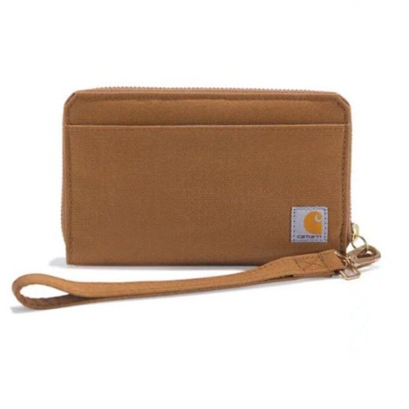 CARHARTT NYLON DUCK LAY-FLAT CLUTCH WALLET